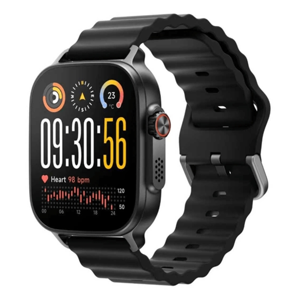 Realme Watch 5 Reloj Inteligente Smartwatch Pantalla Amoled 1,97" - IP68 - Autonomia hasta 16 Dias - Cuerpo de Aluminio - NFC - Color Negro