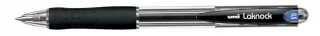Uni-ball Laknock SN-100(05) Boligrafo de Tinta Base Aceite - Punta de Bola 0.5mm - Tinta Suave y Duradera - Cuerpo de Plastico - Color Negro · Pack de 12 uds.