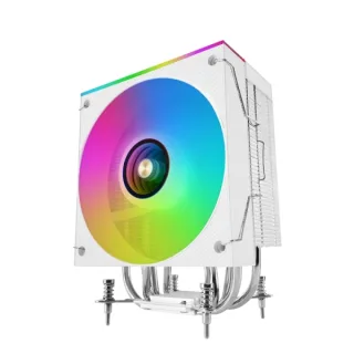 Mars Gaming MCPU-LCD Disipador CPU - Potencia TDP hasta 300W - 6 Tubos HCT - Ventilador PWM FDB de 120mm - Pantalla LCD - Cable Reductor de Ruido - Iluminacion ARGB - 122x72x156mm - Color Bl
