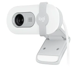 Logitech Brio 100 Webcam Full HD - 2 Megapixeles - Antirreflectante - Color Blanco Crudo