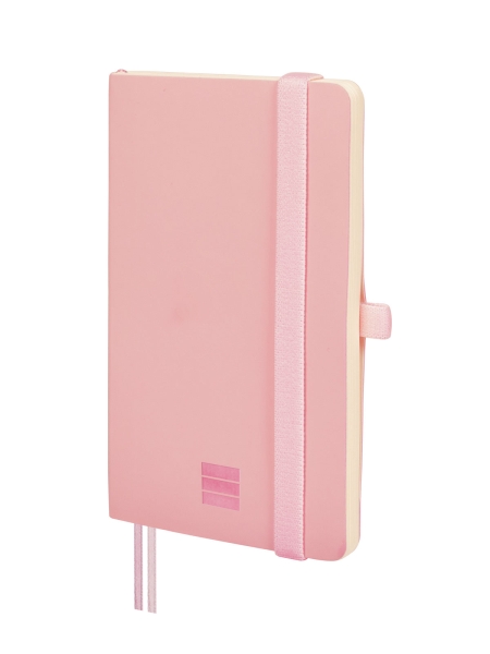 Finocam Nexo Cuaderno de Tapa Blanda - 72 Hojas - 90x150mm - Rayado Horizontal - Papel Crema de 80g/m2 - Bolsillo Interior - Cierre con Goma - Portaboligrafo - Hojas Microperforadas - Color