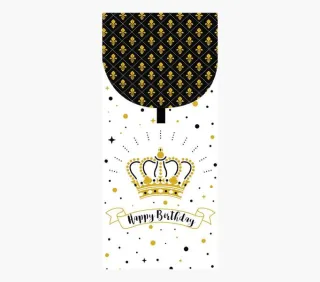 Pictura Tarjeta Money Cards - 9.6x21.3cm - Diseño Elegante con Tematica de Corona - Incluye Sobre Blanco - Certificacion FSC - Ideal para Regalar Dinero o Entradas
