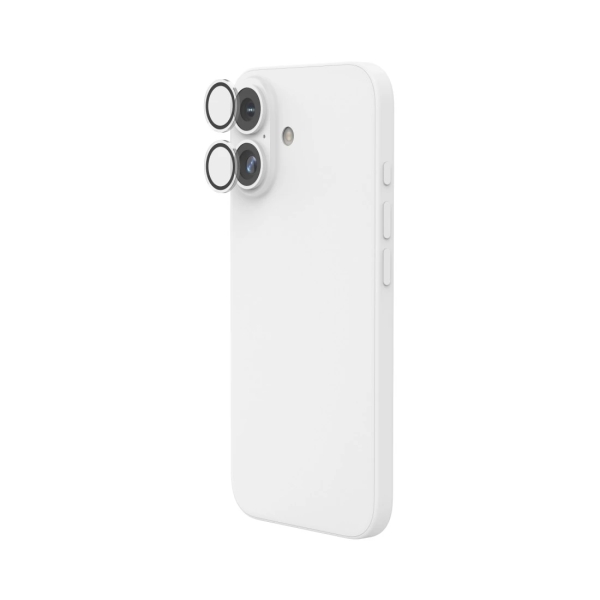 Hama Lens Protect Protector de Camara para iPhone 16 / 16 Plus / 17 - Vidrio Templado - Color Transparente