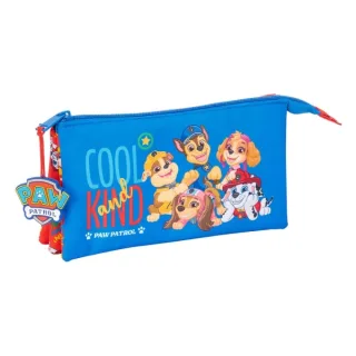 Safta Paw Patrol Cool Portatodo - Cremallera - Bolsillo Interior - 0.6L - 220x30x120mm - Color Azul