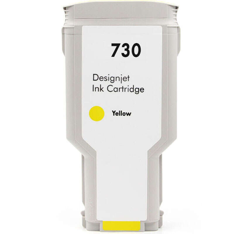 Generico HP 730 Amarillo Cartucho de Tinta - Reemplaza P2V70A/P2V64A
