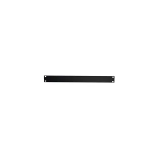 WP Tapa Delantera para Armario 1U - 490x15x55mm - Color Negro