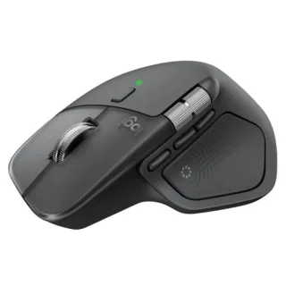 Logitech MX Master 4 Raton Inalambrico Avanzado - Sensor Darkfield 8K DPI - Desplazamiento MagSpeed 1000 Lineas por Segundo - Respuesta Haptica Personalizable Haptic Sense - Bluetooth y Logi
