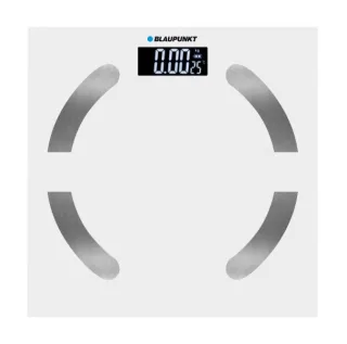 Blaupunkt BP5009 Bascula de Bano Digital Extraplana - 180kg con Vidrio Templado - Sensores de Alta Precision - Pantalla LCD con Indicador de Temperatura Ambiente - Activacion Automatica - Co