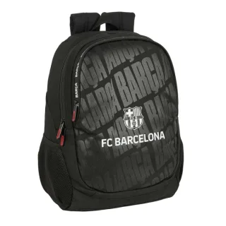 Safta F.C.Barcelona Mochila Adaptable a Carro - Portabotellas - Dos Compartimentos Grandes - Tirador Doble - Hombreras Ergonomicas Acolchadas - Asa de Mano - 23L - 320x160x440mm - Color Negr