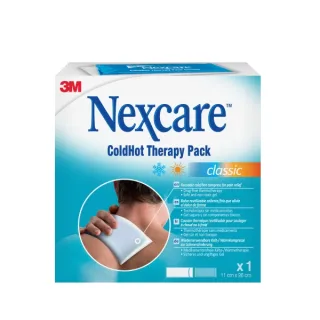 Nexcare Coldhot Therapy Compresa para Termoterapia - Frio o Calor Superficial - Incluye Funda Protectora - Color Blanco