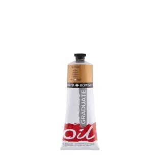 Daler Rowney Graduate Pintura al Oleo - Tubo de Aluminio - 220ml - Color Oro Rico