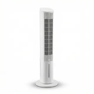 Innovagoods Hushly Climatizador Evaporativo Multifuncion - 2 Acumuladores de Frio - Oscliacion 45º - 3 Velocidades - Mando a Distancia - Color Blanco