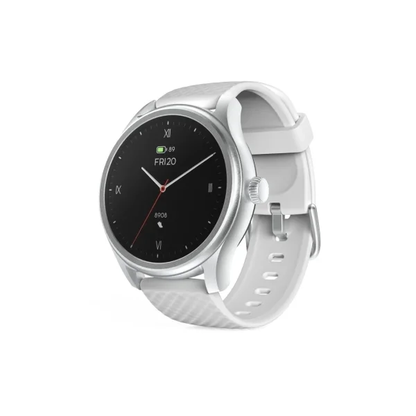Hama 5010 Reloj Inteligente Smartwatch - Bluetooth 5.3 - Bateria 300mAh - Pantalla TFT 1.38" - IP68 - Pulsera de Silicona - 4.6x1.4x5.2cm - Color Plata