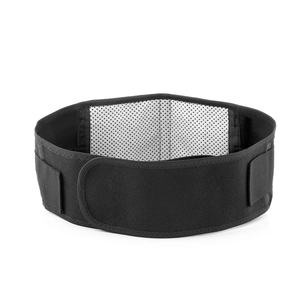 Innovagoods Tourmabelt Faja Termica Correctora de Postura - Facil Limpieza - Imanes de Turmalina - Unisex - Talla Unica - Cierre con Velcro - Ergonomico - 107x14.7x0.5cm - Color Negro