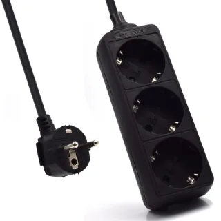 Ewent Ew3959 Regleta 3 tomas Negro