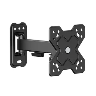 Cromad Soporte de Pared con Brazo Articulado para TV de 13"-32" - Giratorio, Inclinable y Extensible - Peso Max 20Kg - VESA 100x100