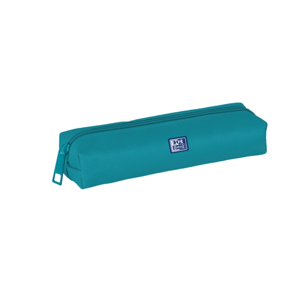 Oxford B-You Estuche Rectangular Mediano - Goma Elastica para Cuadernos - Poliester - Colores Surtidos