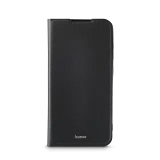 Hama Daily Protect Funda para Samsung Galaxy A56 5G - Antideslizante - Cierre Magnetico - Antihuellas - Poliuretano Termoplastico - Funcion de Soporte - Color Negro