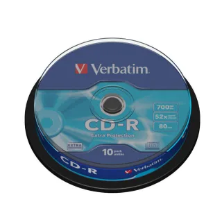 Verbatim CD-R 700MB 52x Tarrina 10Uds