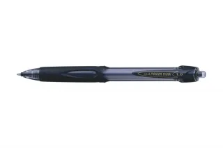 Uni-ball Power Tank SN-220 Boligrafo de Tinta Presurizada - Punta de Bola 1mm - Escribe en Cualquier Superficie - Resistente a Temperaturas Extremas - Color Negro · Pack de 12 uds.