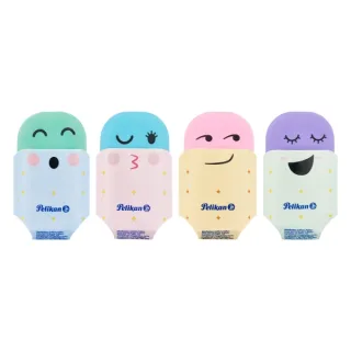 Pelikan Squeezy You Goma de Borrar - Dibujos Impresos - sin PVC ni Ftalatos - Colores Surtidos · Pack de 20 uds.
