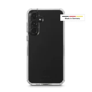 Hama Extreme Protect Funda para Samsung Galaxy S24 - Antideslizante - Policarbonato - Proteccion D3O - Bordes Elevados - Color Transparente