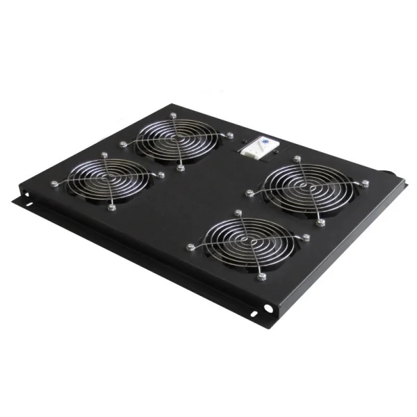 WP Termostato para Armarios de la Serie RNA con 4 Ventiladores - 475x55x800mm - Color Negro