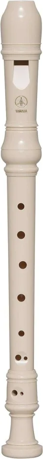 Yamaha YRS-23 Flauta Dulce - Fabricada en Plastico - Ideal para los mas Pequeños - Incluye Funda - Color Marfil