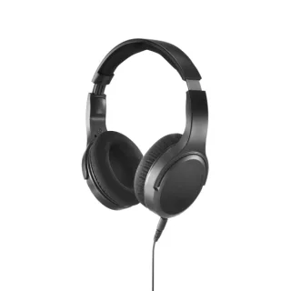 Hama Auriculares Supraaurales con Diadema - Cable 6m - Jack 3.5mm - Color Negro