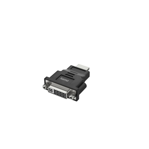 Hama Essential Adaptador de Video - 4K - HDMI Macho - DVI Hembra - Color Negro