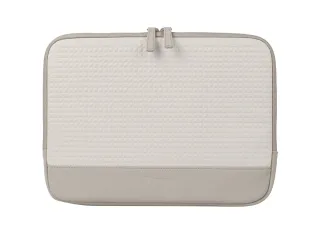 Natec Mussel 2 Funda par Portatiles de 14.1" - Resistente a Salpicaduras y Humedad - Delgada y Resistente - Color Beige