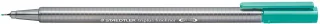 Staedtler Triplus Fineliner 334 Rotulador de Punta Fina - Trazo de 0.3mm - Tinta Base de Agua - Color Verde Esmeralda · Pack de 10 uds.