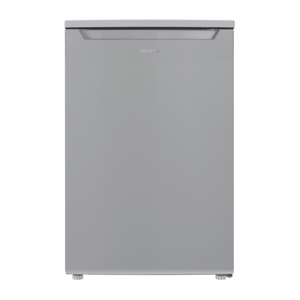 Cecotec Bolero CoolMarket TT 107 Inox Mini Frigorifico - Capacidad 107L - Temperatura Regulable - Cajon Congelador - Cajon de Conservacion de Alimentos - Color Acero