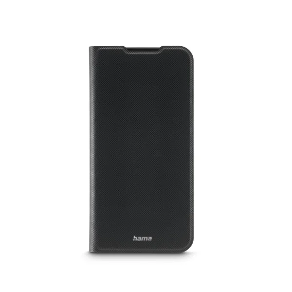 Hama Daily Protect Funda para Samsung Galaxy A16 / A16 5G - Antideslizante - Cierre Magnetico - Antihuellas - Poliuretano Termoplastico - Funcion de Soporte - Bordes Elevados - Color Negro