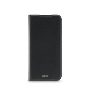 Hama Daily Protect Funda para Samsung Galaxy A16 / A16 5G - Antideslizante - Cierre Magnetico - Antihuellas - Poliuretano Termoplastico - Funcion de Soporte - Bordes Elevados - Color Negro