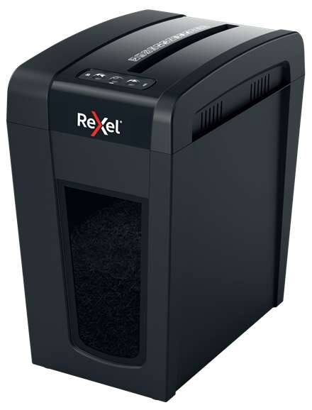 Rexel Secure X10-SL Whisper-Shred Destructora de Papel Manual Corte en Particulas P-4 - Destruye hasta 10 Hojas a la Vez - Tecnologia de Bajo Ruido Whisper-Shred ™ - Capacidad de la Papelera