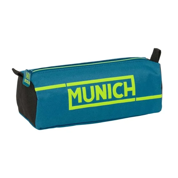 Safta Munich Land Portatodo - Cremallera - 1.20L - 210x70x80mm - Color Azul Oscuro