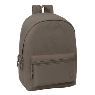 Safta Basic Vison Mochila para Portatiles hasta 15.6" - Bolsillo para Tablet hasta 11" - Antirrobo - Asa de Mano - Conector USB - Cremallera - Doble Tirador - Acolchada - 31x44x18cm - Color