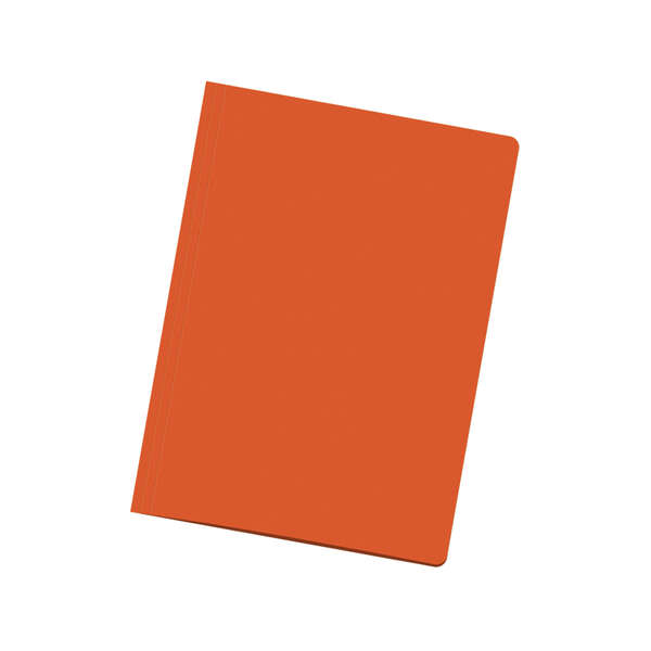 Dohe Pack de 50 Subcarpetas de Cartulina de 180gr A4 - Con Ranura para Fastener - Resistente y Duradera - Ideal para Organizar Documentos - Color Naranja