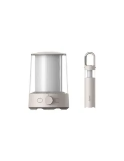 Xiaomi Linterna de Camping Multifuncion Bluetooth - 2 Linternas en 1 - Luces Duales Separables - Ajuste de Luz NiteCore Extreme - Proteccion IP54