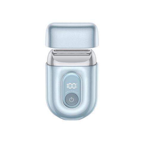 XO CF42 Depiladora Electrica - Bateria 450mah - Cuchillas de Acero - IPX6 - Color Azul