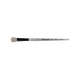 Daler Rowney Graduate Pincel Acuarela - Pelo de Cabra Natural - Mango Corto - Oval Lavis 1/2" · Pack de 3 uds.