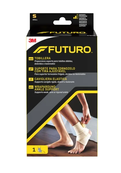 Futuro Tobillera - Talla S (17.8 - 20.3cm) - Transpirable - Color Beige