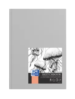 Oxford Artbooks A5 Tapa Extradura - Cuaderno Cosido para Esbozos - 96 Hojas de 100gr - Colores Surtidos · Pack de 5 uds.
