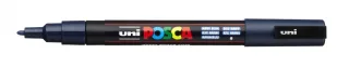 Posca PC-3M Marcador de Pintura - Punta Conica 0.9-1.3mm - Tinta Base al Agua - Resistente a la Luz - Color Azul · Pack de 6 uds.