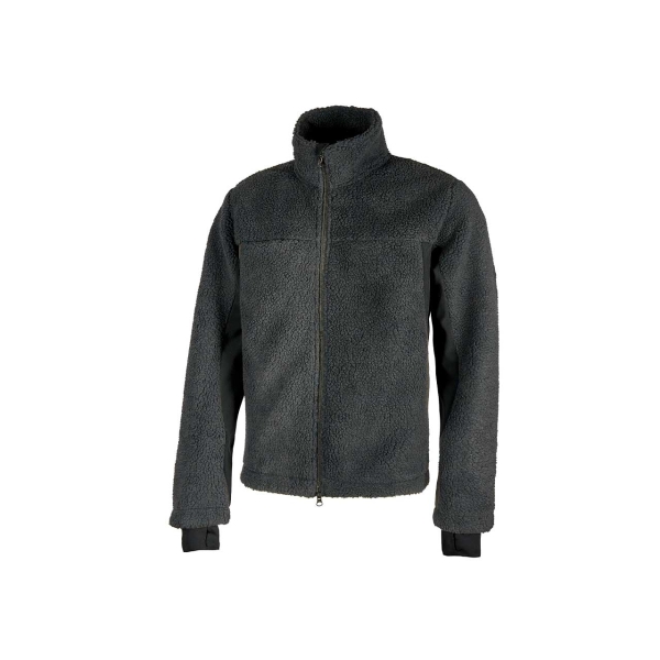 Upower Vertigo Chaqueta Hibrida Transpirable y Termica - Talla 2XL - Tejido Softshell, Multiples Bolsillos con Cremallera, Puños con Agujero para Pulgar, Elementos Reflectantes - Color Gris