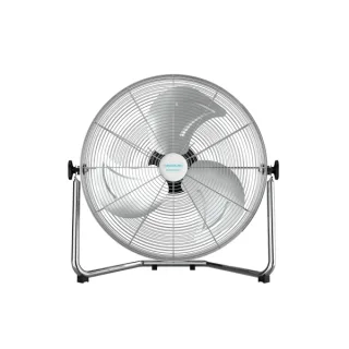Cecotec EnergySilence 5000 Pro Ventilador Industrial de Suelo con 3 Aspas Metalicas - 120W - Diametro de 20" - 3 Velocidades - Inclinacion Flexible - Base Estable - Rejilla Protectora - Crom