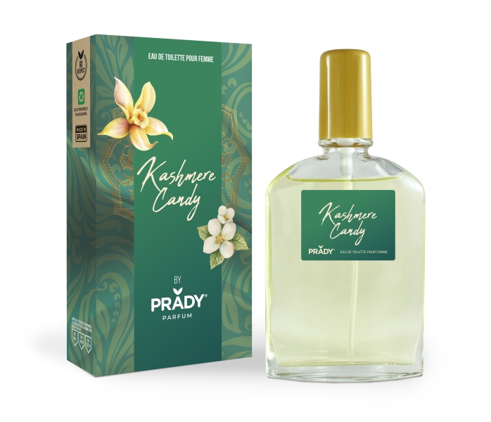 Prady Colonia de Mujer Kashmere Candy - Frasco de 90 ml - Spray Pulverizador
