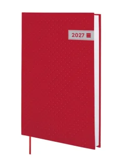 Finocam Dynamic Porto Agenda Profesional - Anual 2027 - 1 Dia por Pagina - Formato Y10 - 140x204mm - Cinta Punto - Tapa Dura de Carton Forrado - Esquinas Microperforadas - Papel de 80g/m2 -