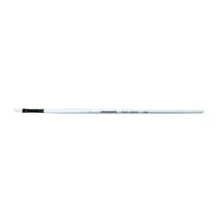 Daler Rowney Graduate Pincel para Oleo - Pelo de Cerda Natural - Mango Largo - Lengua de Gato - N°1